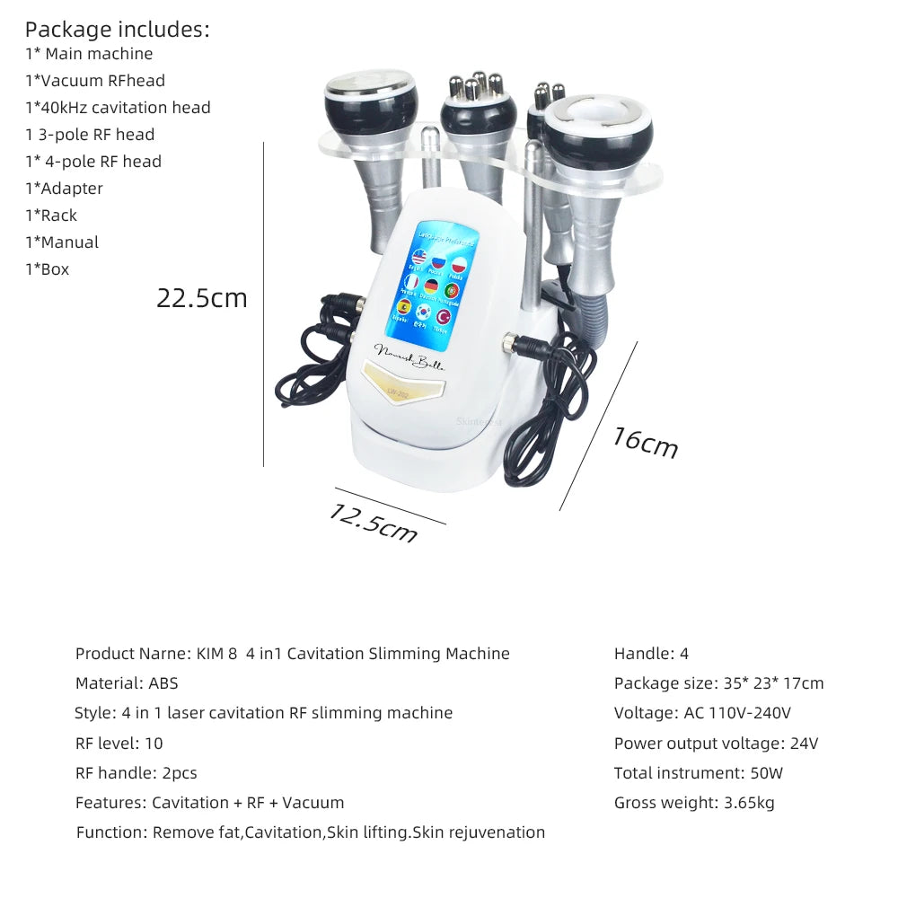 Cuppix Pro 4-in-1 Cavitation